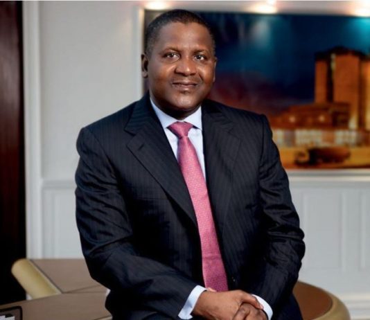 Dangote Industries targets $30 billion revenue by 2021