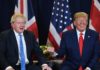 Donald Trump congratulates UK’s Boris Johnson on ‘great’ election victory