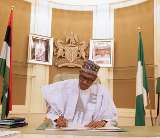 Buhari signs 2020 Budget into law