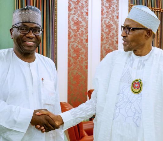 Governor AbdulRazaq meets Buhari, seeks support for Kwara devt
