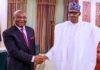 Governor Uzodinma visits President Buhari, seeks refund of N32 billion