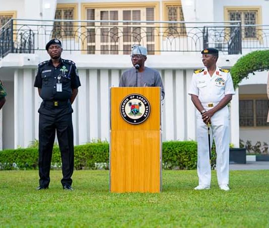 Lagos Lockdown: Governor Sanwo-Olu urges security operatives to be friendly with Lagosians