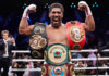 Anthony Joshua vs Tyson Fury bout now fixed for 2021