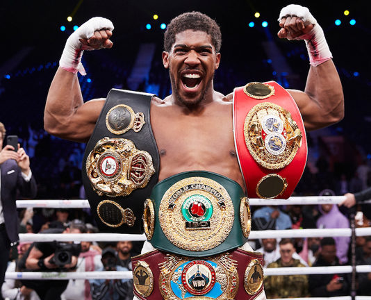 Anthony Joshua vs Tyson Fury bout now fixed for 2021