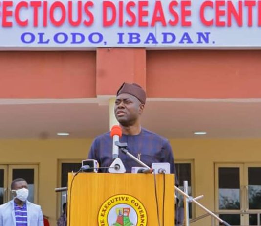 COVID-19: Makinde resumes work, inspects 100-bed Infectious Disease Centre