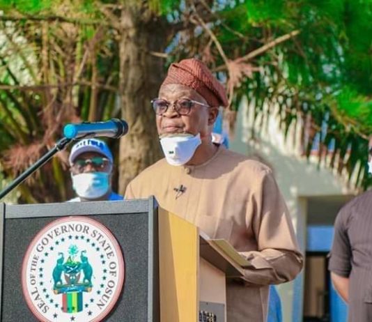 COVID-19: Osun announces mandatory use of face mask in public