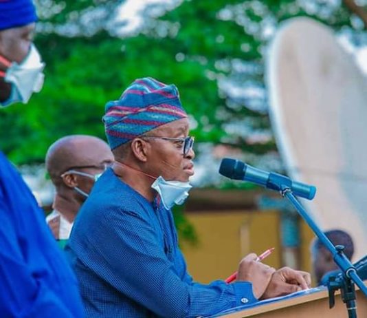 COVID-19: We are determined to contain spread – Oyetola