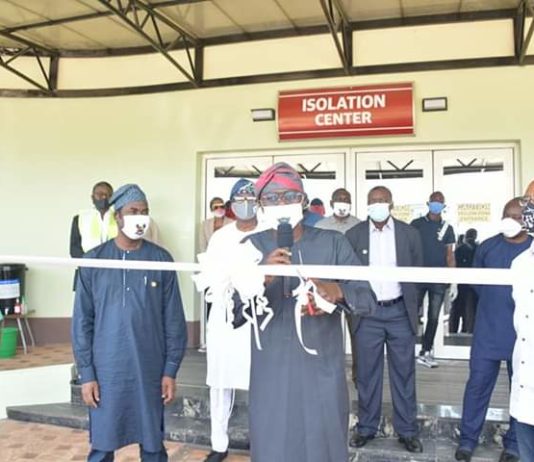 COVID-19: Sanwo-Olu Commissions 118-Bed Gbagada Isolation Center