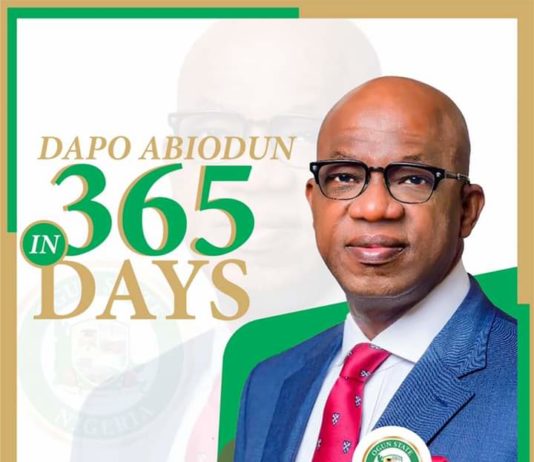 One Year in Office: Why Ogun governor Abiodun is being widely commended