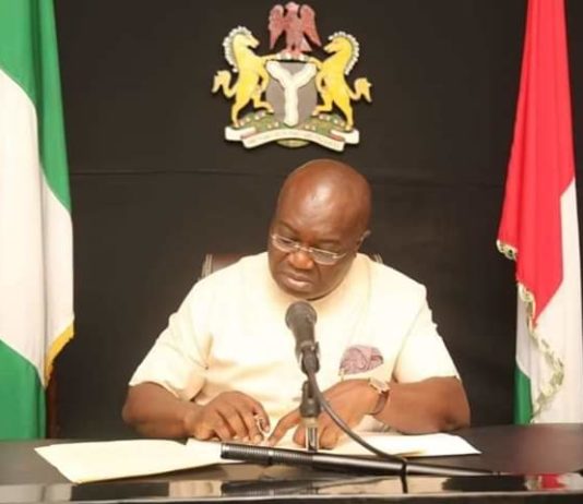Abia governor warns workers of impending hardship after coronavirus