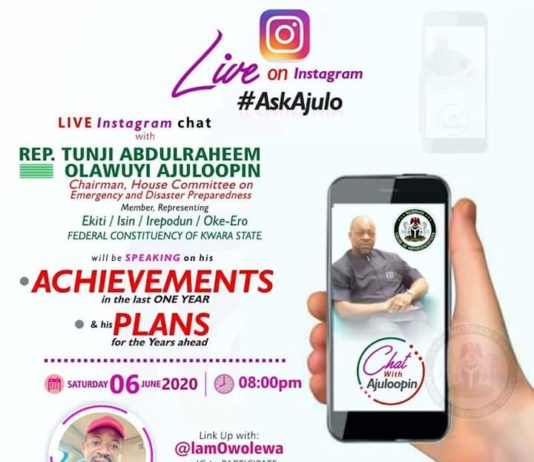 Rep Ajuloopin to engage constituents on Instagram, Saturday