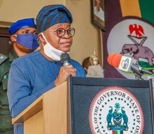 COVID-19: Oyetola reopens churches, mosques for two weeks