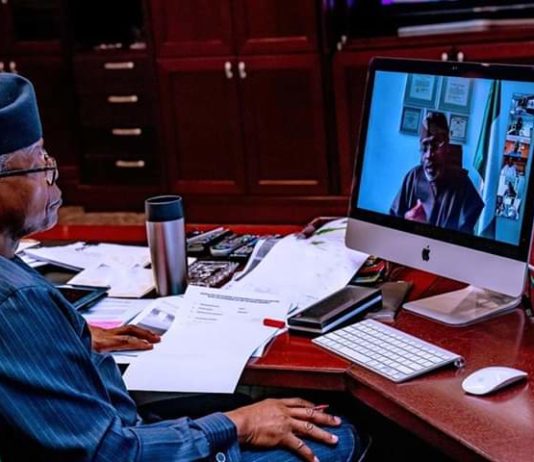 Osinbajo, ESC members holds interactive session with NASS leaders