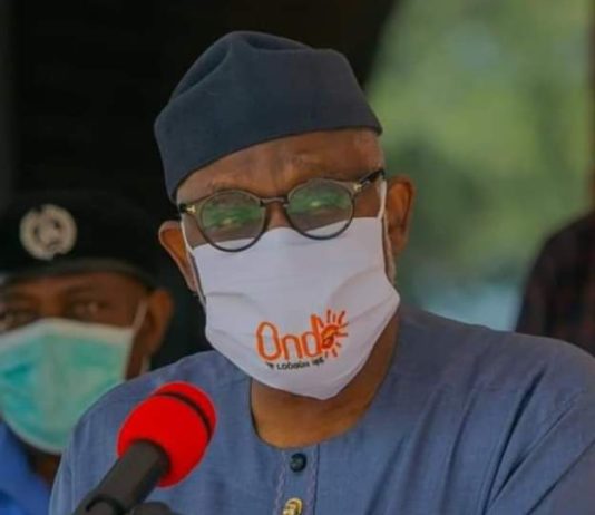 COVID-19: Present yourself to our health facilities, Gov Akeredolu urges patrons of fairly-used clothes’ trader