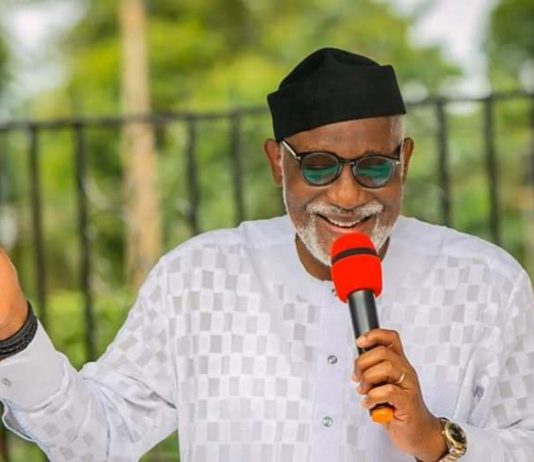 Akeredolu goes emotional as he receives nomination, expression of interest forms