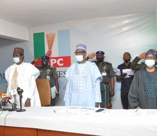 APC inaugurates caretaker, extraordinary convention committee
