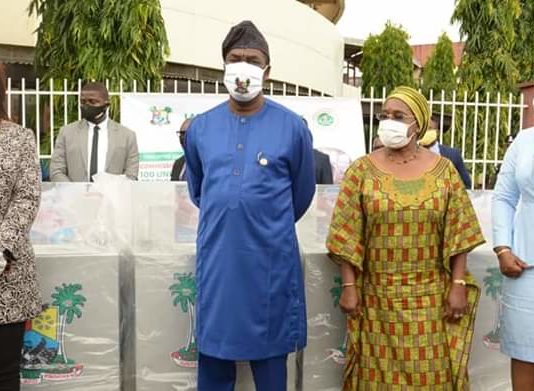 Lagos Government Donates 100 Units of Handwashing Stations to Strategic Locations
