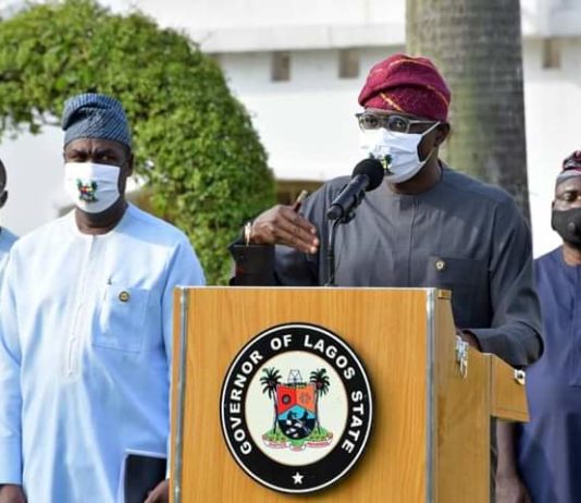 Sanwo-Olu Directs Reopening of Worship Centres as Lagos Records a Decline in COVID-19 Positive Cases