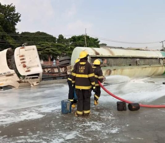 Lagos Fire Service Averts another Disaster at Gbagada