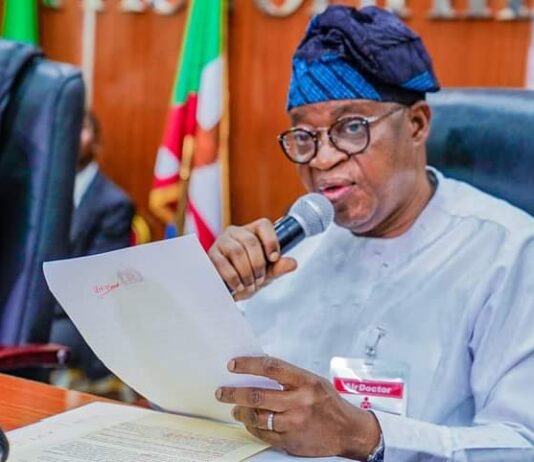 Oyetola approves new minimum wage, orders immediate implementation of new welfare packages for Osun workers