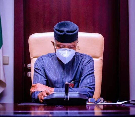 #EndSARS: Truth, Justice balm for a wounded society – Osinbajo