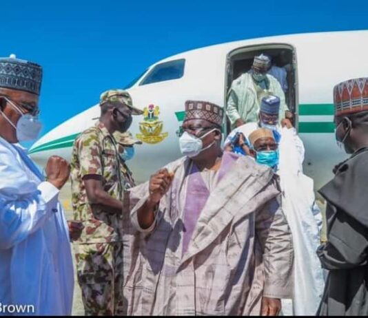 President Buhari vows end to terrorism, high powered government delegation visits Maiduguri