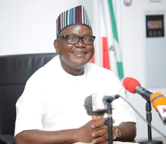 Gov Ortom names road after Suswam
