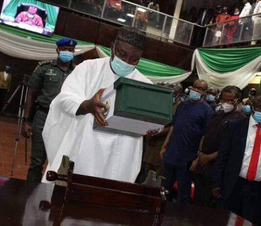 Gov. Ugwuanyi presents N169.85 billion 2021 budget estimates