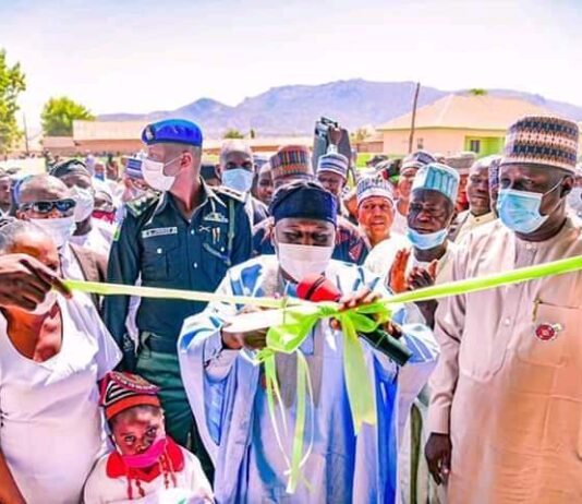 Gov Fintiri flags off constructions, renovations in Ganye General Hospital