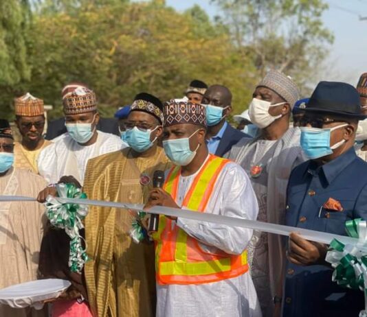 Secondus, Tambuwal flag off road projects in Bauchi