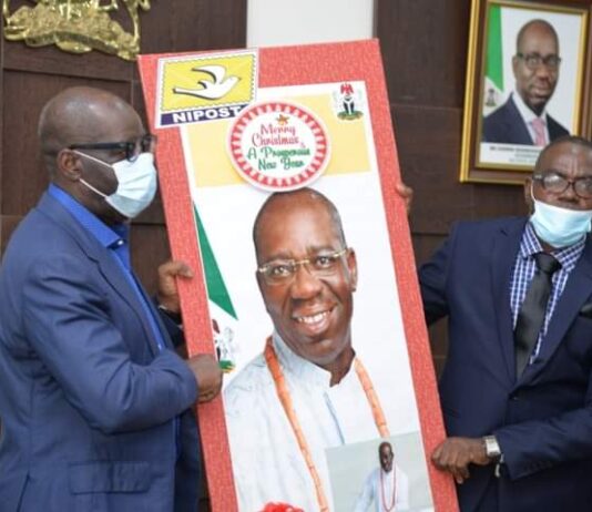 Obaseki assures improved partnership with Nigerian Postal Institute for manpower devt