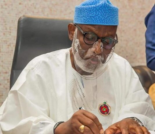 Gov Akeredolu signs N174Bn Ondo 2021 appropriation bill into law