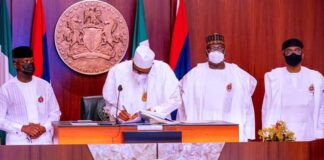 President Buhari signs 2021 appropriation bill, 2020 finance bill into law