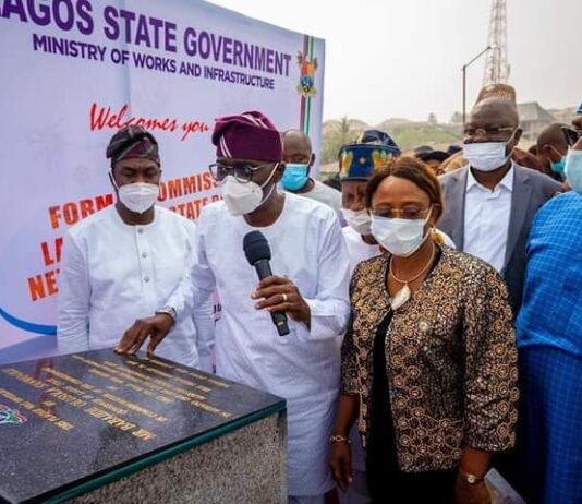 Sanwo-Olu commissions four Lagos-Ogun boundary roads