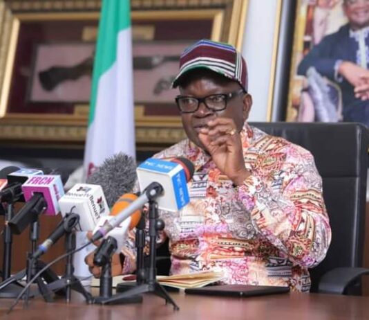 Governor Ortom assures security agents of continued support