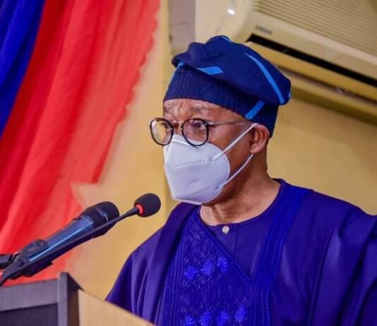 Post COVID-19 Pandemic: We ‘ve adopted strategy to rebuild our economy, sustain human capital development – Oyetola