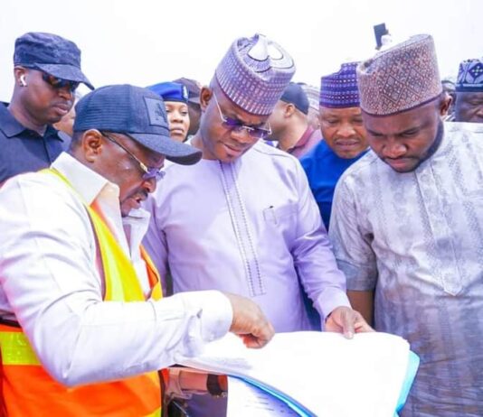 Ganaja Junction Flyover: Gov Bello wants work completed in record time