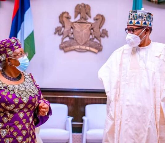 President Buhari to Okonjo-Iweala: We’re happy you made it, but you also earned it