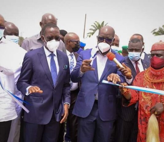 Obaseki, Okowa seek stronger collaboration among South-south states, commission projects in Delta