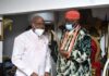 Gov. Diri visits King Edmund Daukoru of Nembe Kingdom, sues for peace