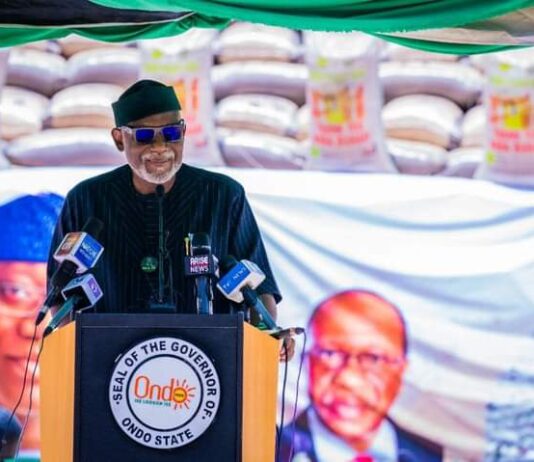 Gov Akeredolu lauds President Buhari’s efforts on Agric development