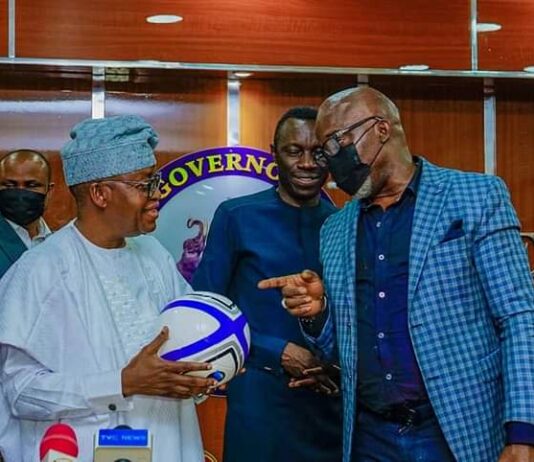 Osun suitable for sports development, says NFF President, Amaju Pinnick