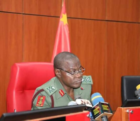 Chief of Army Staff addresses Principal Staff Officers and Field Commanders, unveils his vision and mission for the Nigerian Army