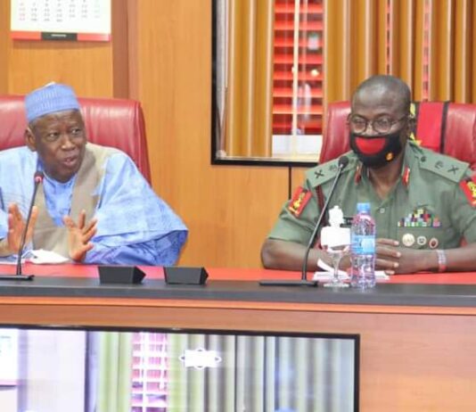 Kano Governor visits COAS, harps on cooperation