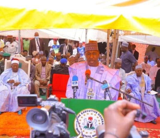 Zulum adds N12.2m as VSF equips families of 61 district heads killed by Boko Haram
