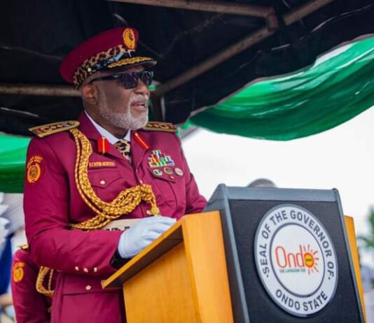 Amotekun: Gov Akeredolu canvasses home-grown approach to tackle insecurity