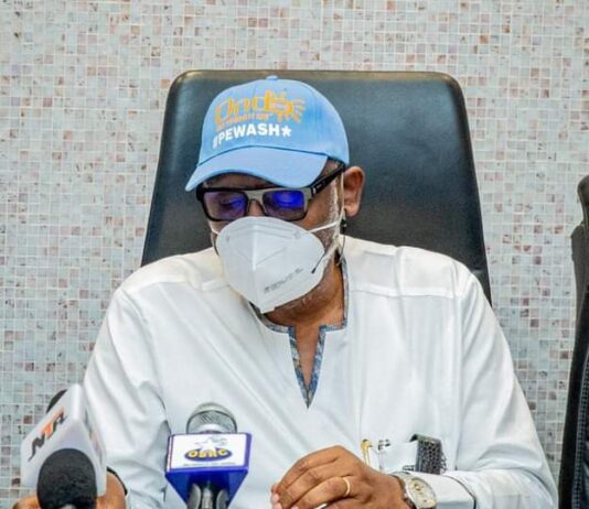 Gov Akeredolu flags off National Youth Volunteer Programme for Hand Washing, Clean Nigeria Campaign