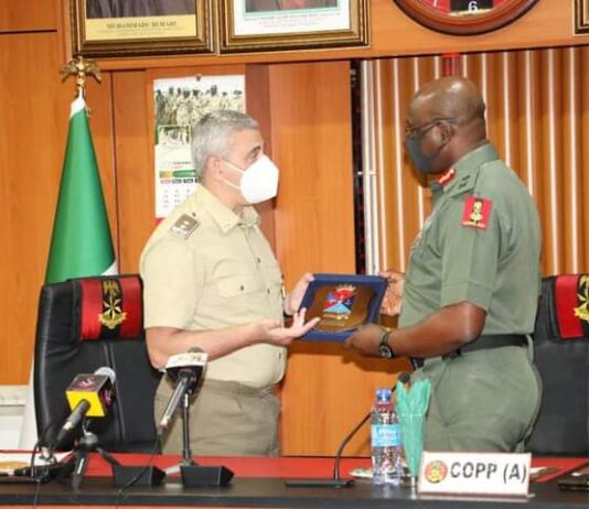 Nigerian Army partners Italian Military on manpower development