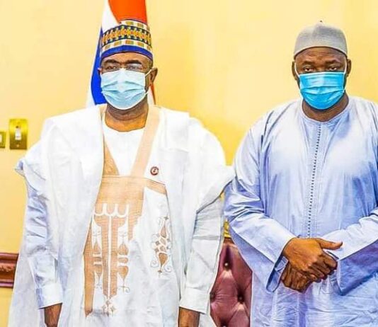 President Barrow receives Marwa, commends Nigerias drug war campaign