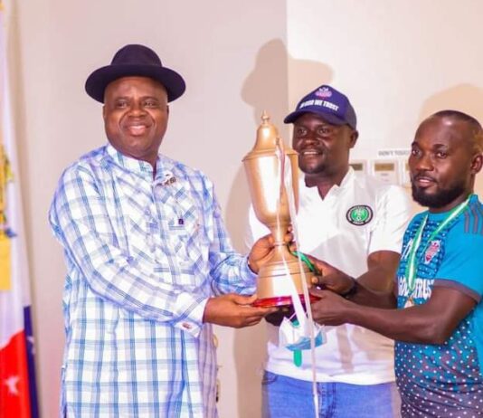Gov. Diri Rewards Olympic Silver Medallist, AITEO Cup Winners